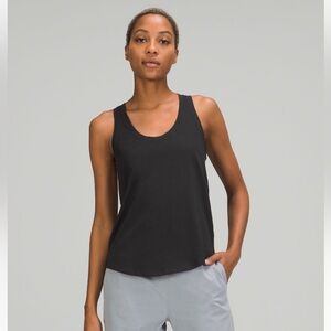 BNWT lululemon Love Tank Pleated, size 8, black